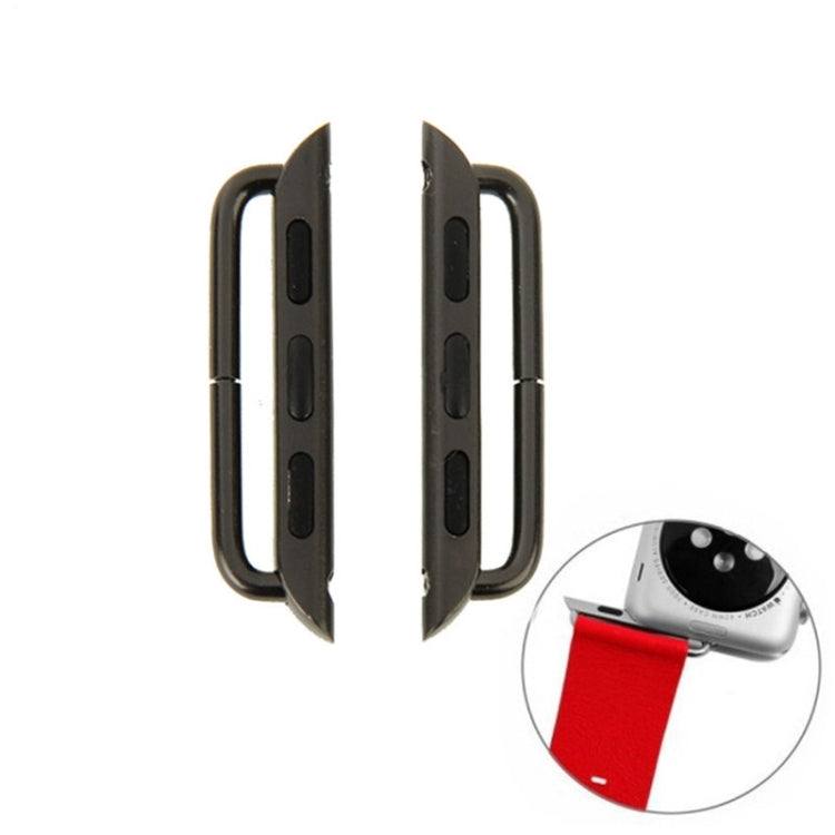 2 PCS for Apple Watch 42mm Metal Strap Connector Metal Buckle 2 PCS for Apple Watch 42mm Metal Strap Connector Metal Buckle